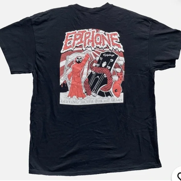 Gibson Black and Red Graphic Tee (SIZE L and XL) - Picture 3 of 3